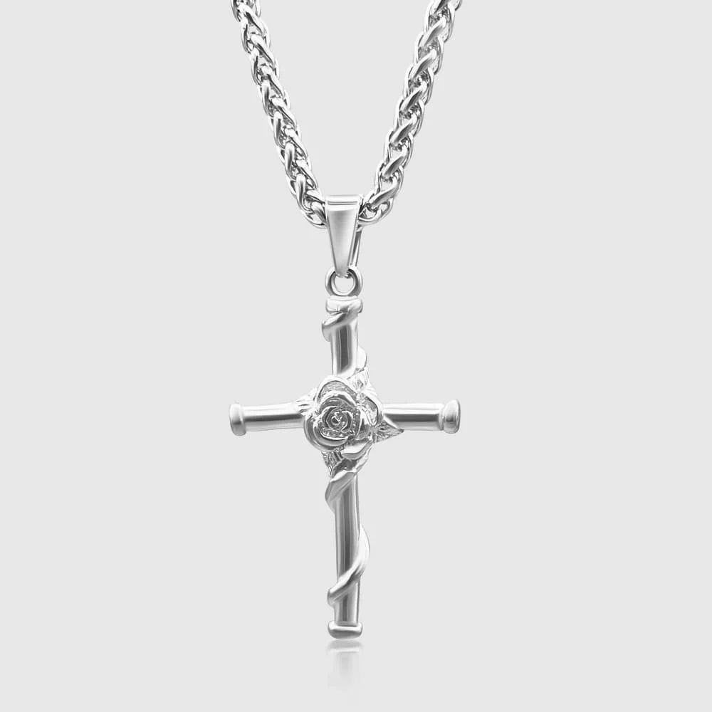 ROSE CROSS (SILBER)