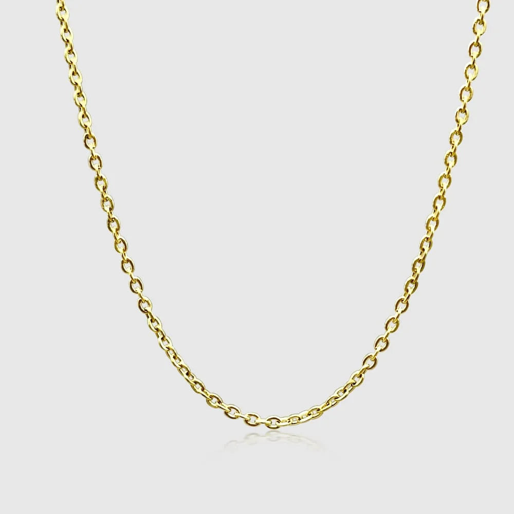 LINK CHAIN (GOLD) 2MM