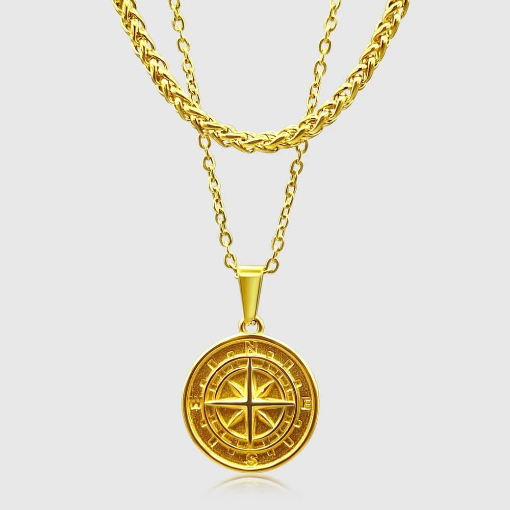 KOMPASS X WHEAT CHAIN SET (GOLD)