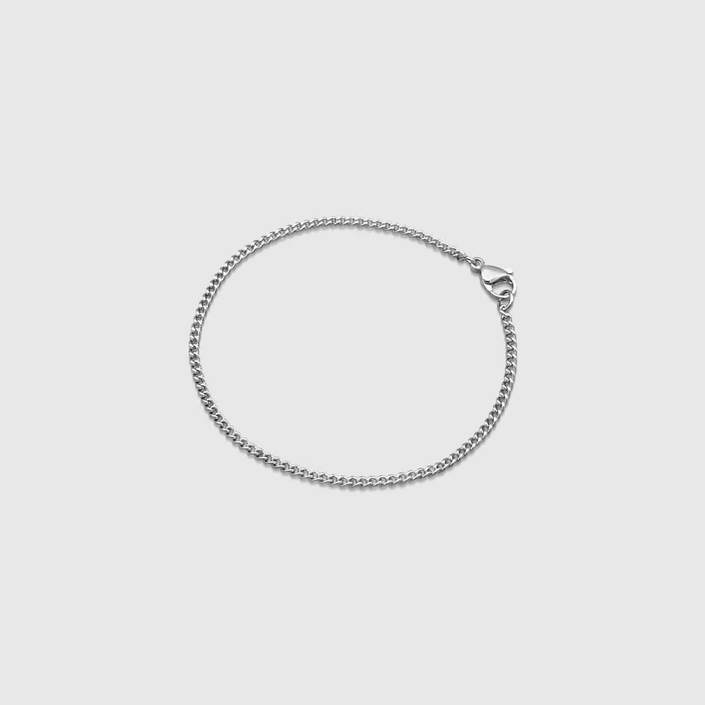 CONNELL ARMBAND (SILBER) 2MM