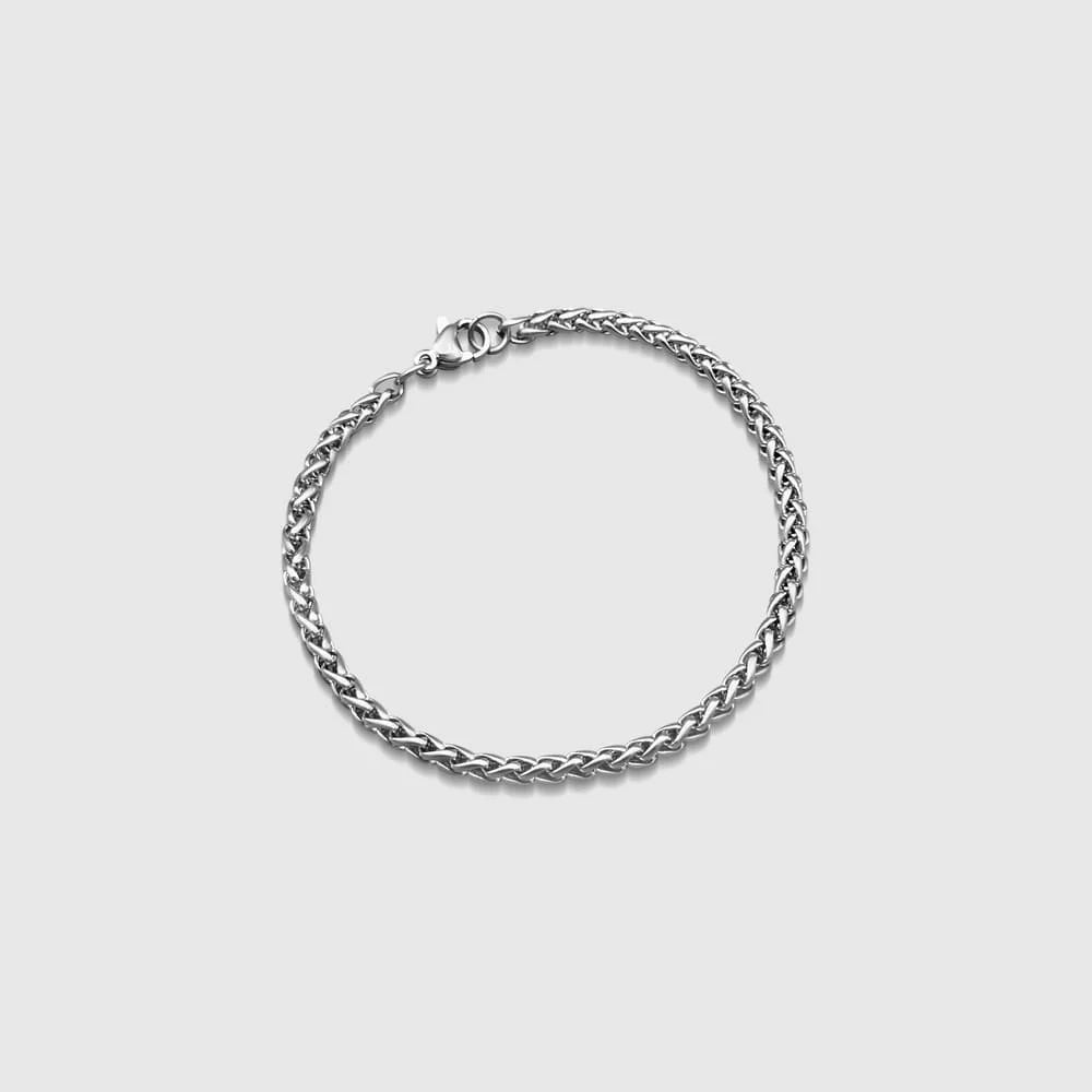 WEIZEN ARMBAND (SILBER) 3MM