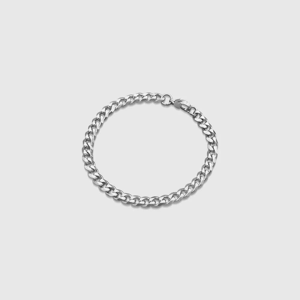 CUBAN ARMBAND (SILBER) 5MM